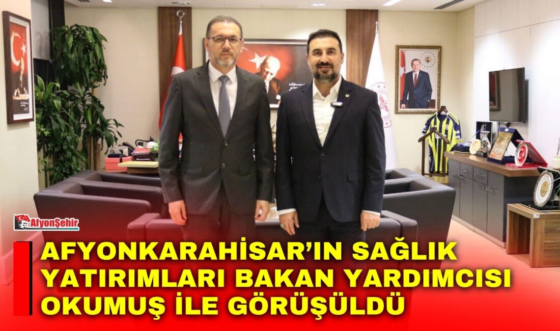 AK Parti Afyonkarahisar İl Başkanı Dr. Özgür Kavak, Sağlık Bakan
