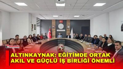 Afyonkarahisar İl Milli Eğitim Müdürü İsmail Altınkaynak, il genelinde faaliyet