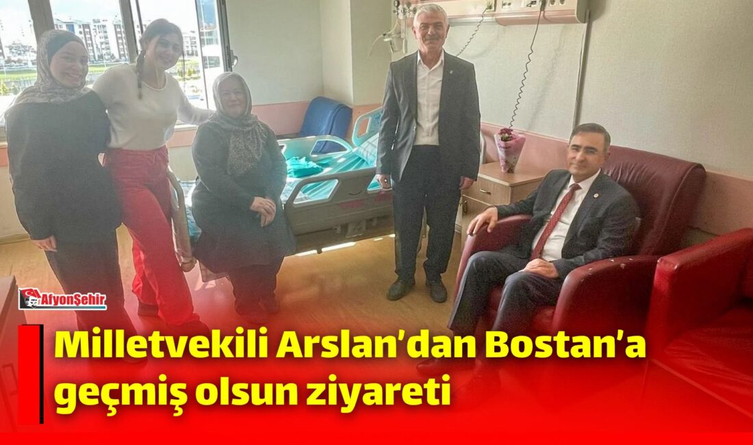 AK Parti Afyonkarahisar Milletvekili Hasan Arslan, hastanede tedavi gören AK