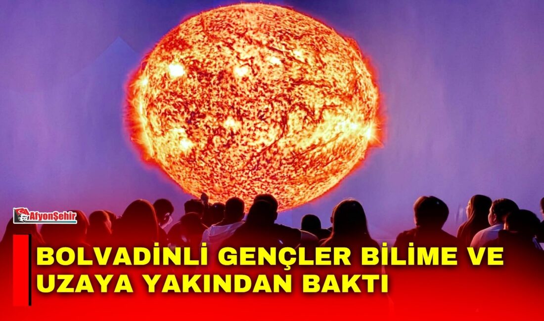 Ayfer Ceylan Emet Fen Lisesi öğrencileri, Bolvadin Belediyesi tarafından ilçeye