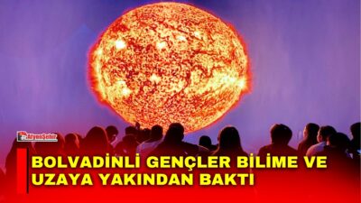 Ayfer Ceylan Emet Fen Lisesi öğrencileri, Bolvadin Belediyesi tarafından ilçeye