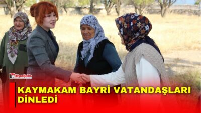 Başmakçı Kaymakamı Merve Bayri başkanlığında, daire amirlerinden oluşan heyet tarafından