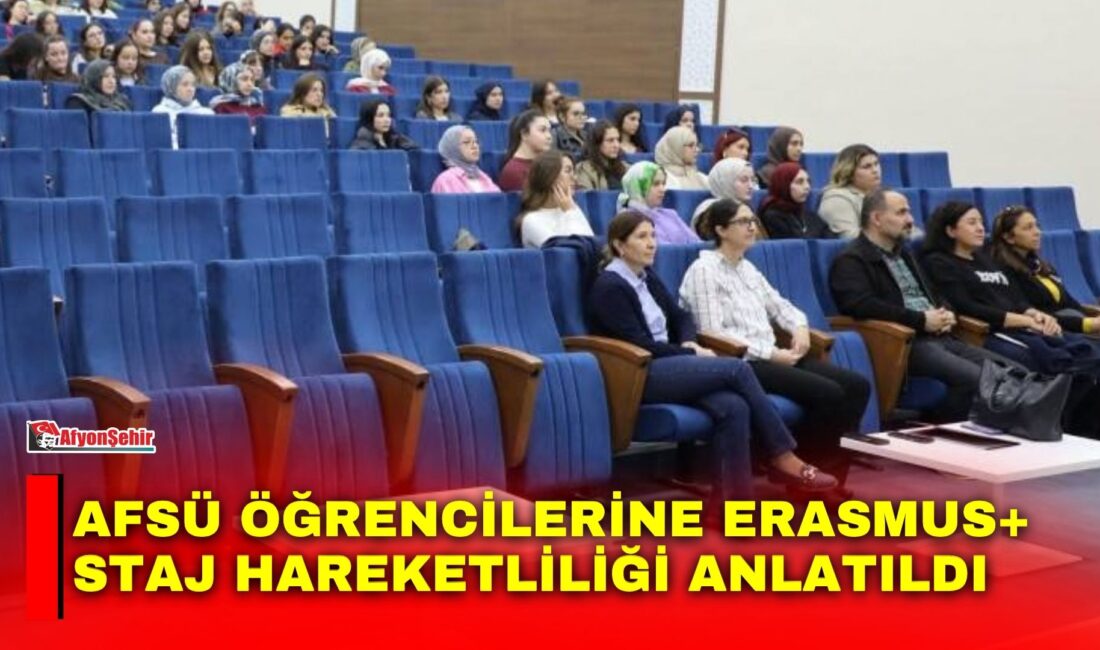 Afyonkarahisar Sağlık Bilimleri Üniversitesi (AFSÜ) Atatürk Sağlık Hizmetleri Meslek Yüksekokulu
