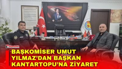 Çay İlçe Emniyet Müdür Vekili Başkomiser Umut Yılmaz, Çay Belediye