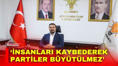 AK Parti İl Başkanı Dr. Özgür Kavak, siyasette birlik ve