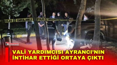 Afyonkarahisar’da silahla vurulmuş halde ağır yaralı olarak hastaneye kaldırılan Vali