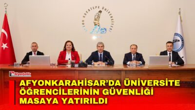 Afyonkarahisar Valisi Dr. Naci Aktaş başkanlığında, 2026-2027 akademik yılında Afyon