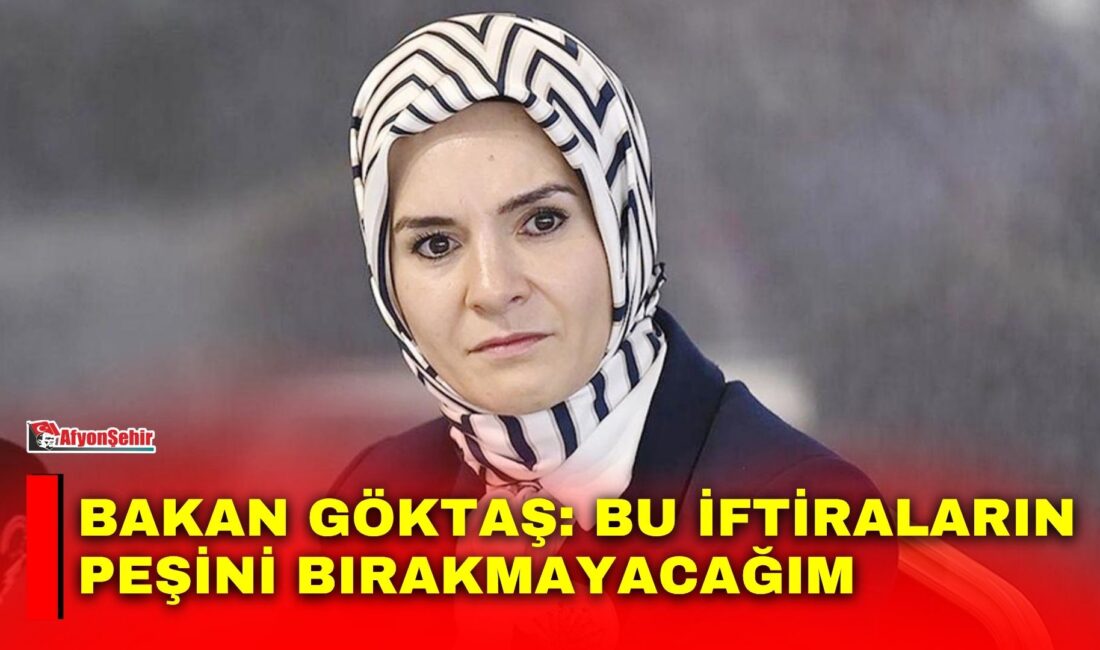 Aile ve Sosyal Hizmetler Bakanı Mahinur Özdemir Göktaş, fon meselesi