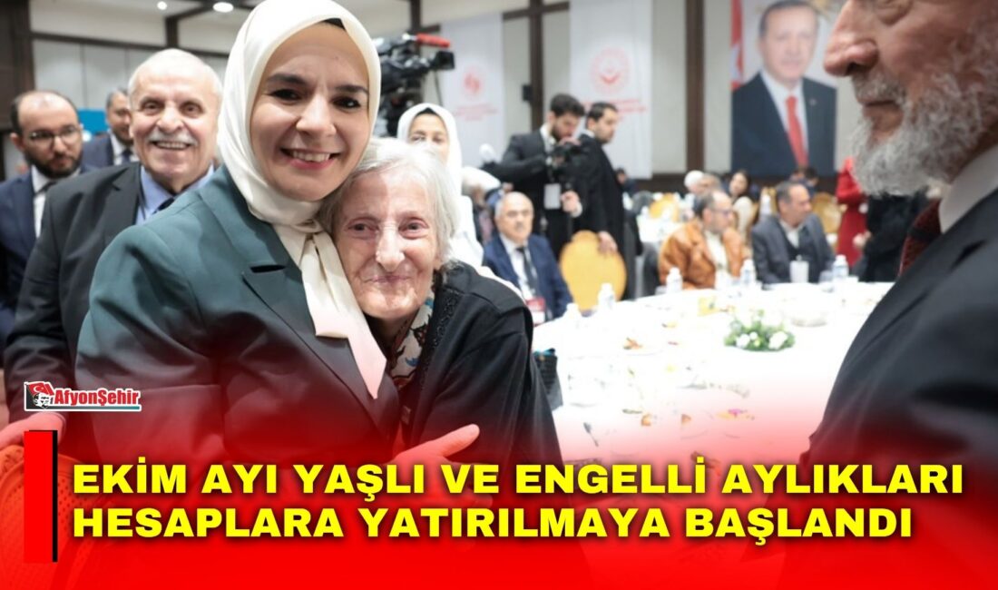 Aile ve Sosyal Hizmetler Bakanı Mahinur Özdemir Göktaş, ekim ayında