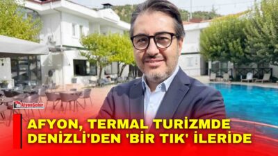 DENTUROD Başkanı Levent Altuntaş, turizmde Denizli ile Afyon'u kıyasladı. Altuntaş: