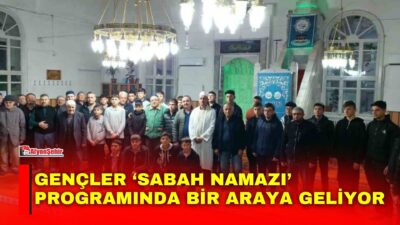 Afyonkarahisar’ın Şuhut ilçesinde düzenlenen ‘Sabah Namazı Gençlik Buluşması’ programı gençleri