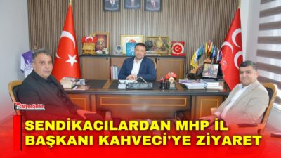 Hizmet Sendikası Şube Başkanı Ceylan Evsen ve Başkan Yardımcısı Selçuk