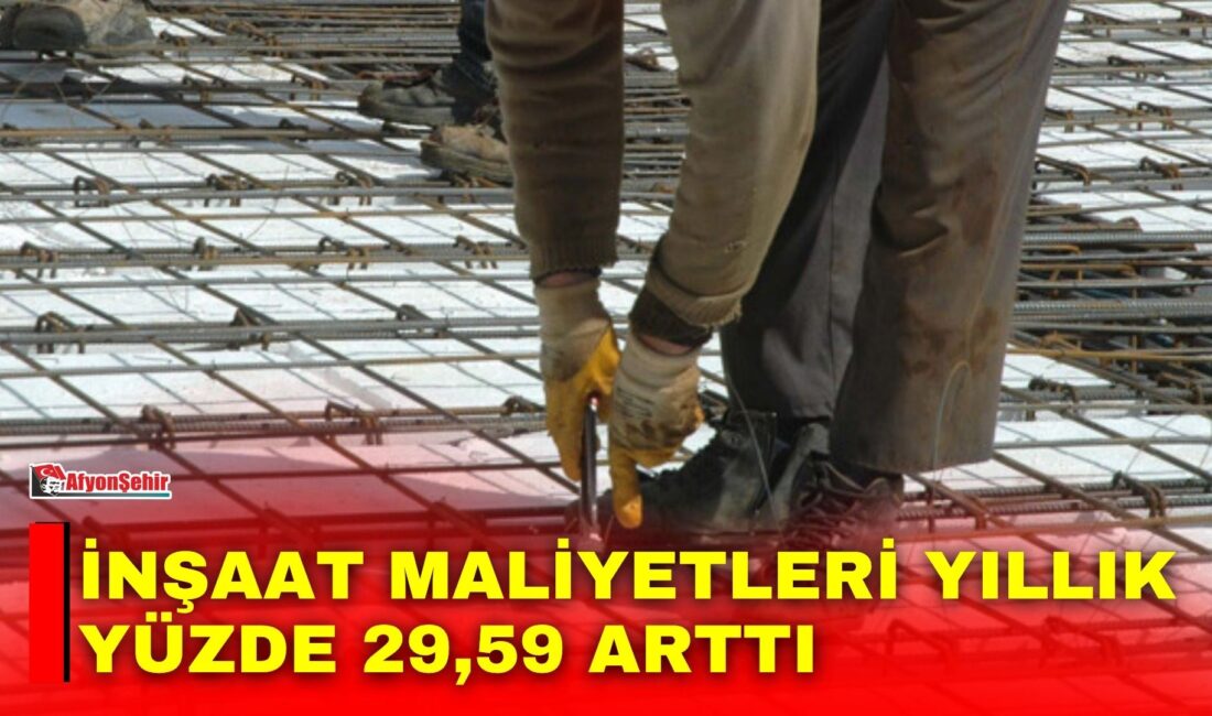 Türkiye İstatistik Kurumu’nun (TÜİK) Ağustos 2026 İnşaat Maliyet Endeksi verilerine