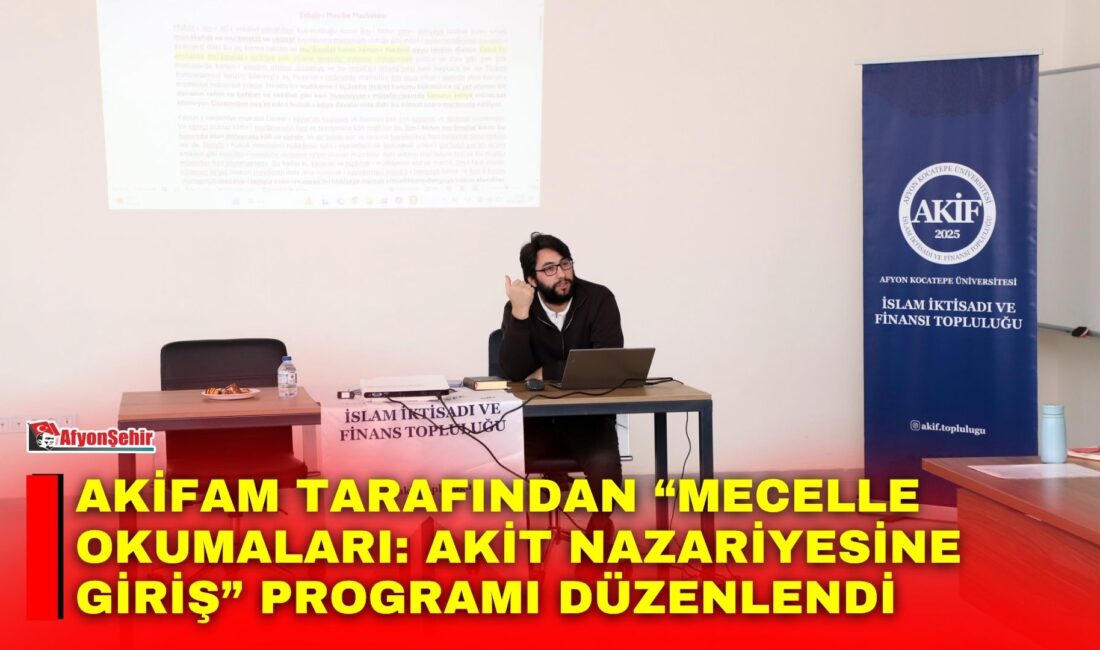 Afyon Kocatepe Üniversitesi (AKÜ) İslam İktisadı ve Finansı Uygulama ve