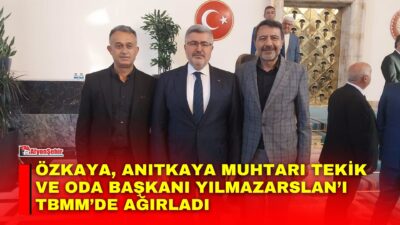 AK Parti Afyonkarahisar Milletvekili Ali Özkaya, Anıtkaya Muhtarı Mehmet Ali