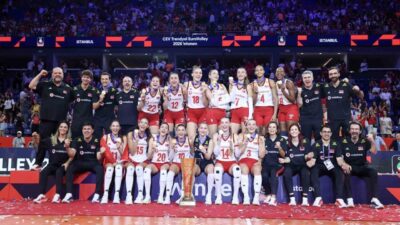 Son Avrupa ve VNL Şampiyonu A Milli Kadın Voleybol Takımı,