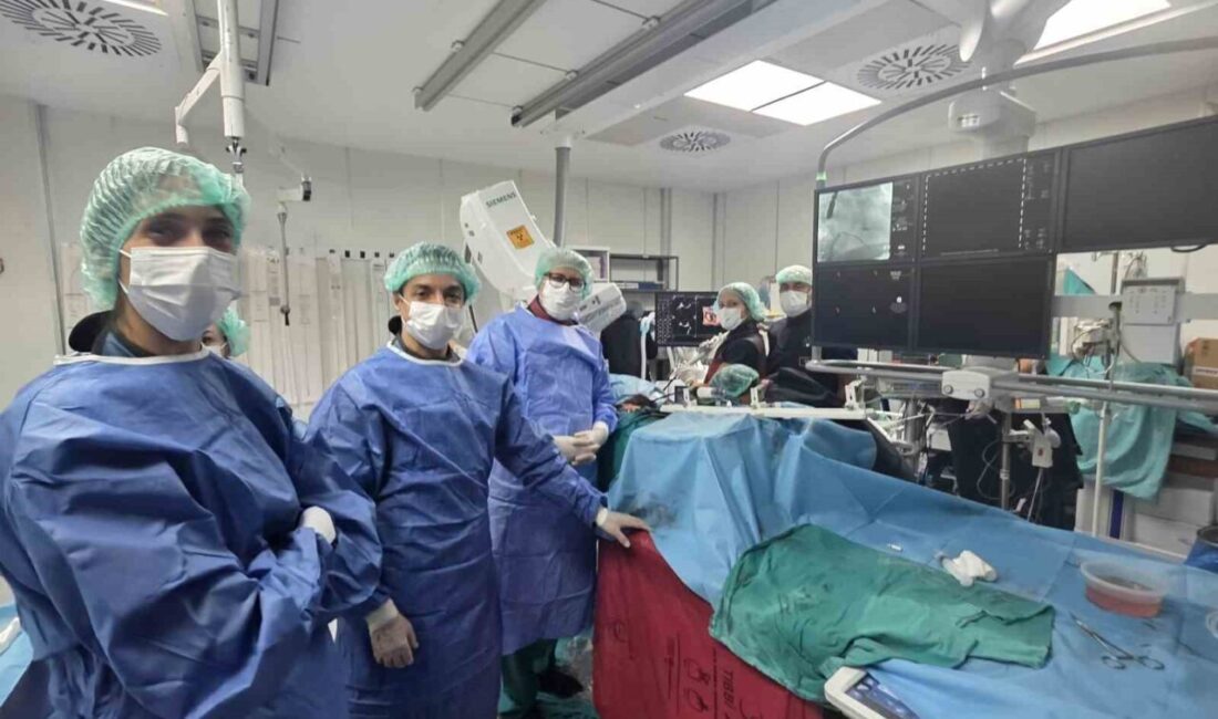 İzmir Bakırçay Üniversitesi Çiğli Eğitim ve Araştırma Hastanesinde ilk kez