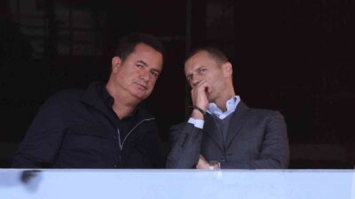 UEFA Başkanı Aleksander Ceferin, Maribor-Celje karşılaşmasında Acun Ilıcalı’nın misafiri oldu.