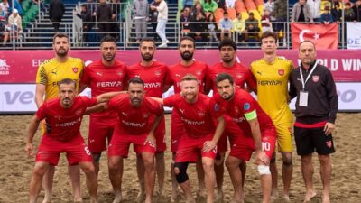 Plaj Futbolu Dünya Kulüpler Şampiyonası’nda mücadele eden Alanya Belediyespor, Kosta