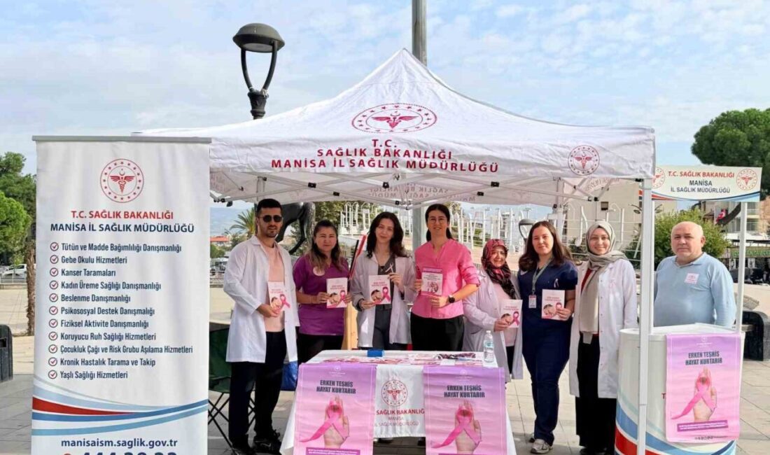 Alaşehir’de kadınlara ücretsiz mamografi çağrısı Manisa’nın Alaşehir ilçesinde Meme Kanseri Farkındalık Ayı kapsamında düzenlenen etkinlikte