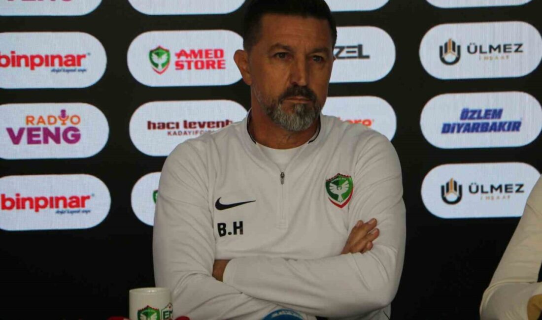 Amed Sportif Faaliyetler Teknik Direktörü Besnik Hasi, Samsunspor maçında çok