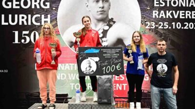 Samsun Atakum Belediyespor’un 13 yaşındaki sporcusu Karin Asra Gürel, Estonya’da