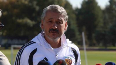 Kayserispor Teknik Direktörü Atila Gerin, takımın geldiği durumdan çok memnun