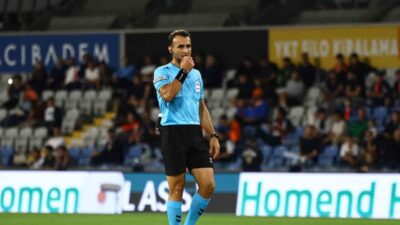 FIFA kokartlı hakem Atilla Karaoğlan, kariyerinde 3. kez Galatasaray-Fenerbahçe derbisini