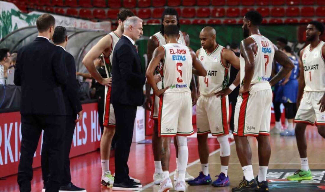 Türkiye Sigorta Basketbol Süper Ligi’nin 4. haftasında Karşıyaka, evinde Çayırova