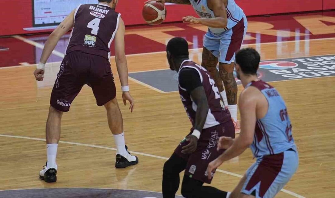 Basketbol Süper Ligi: Trabzonspor: 83 – Bordo Bandırma: 80 Türkiye Sigorta Basketbol Süper Ligi 3. haftasında Trabzonspor, evinde Bordo