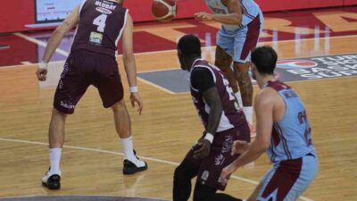 Türkiye Sigorta Basketbol Süper Ligi 3. haftasında Trabzonspor, evinde Bordo