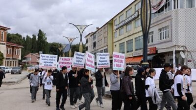 Bayburt’un Aydıntepe ve Demirözü ilçelerinde, Meme Kanseri Farkındalık Ayı kapsamında