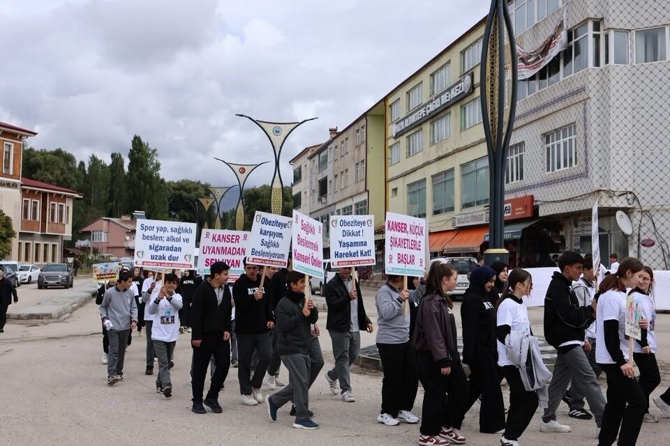 Bayburt’un Aydıntepe ve Demirözü ilçelerinde, Meme Kanseri Farkındalık Ayı kapsamında