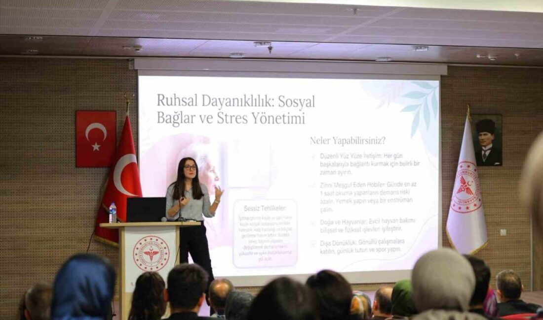 Bayburt İl Sağlık Müdürlüğünde görevli personele, kronik hastalıkların önlenmesi, erken