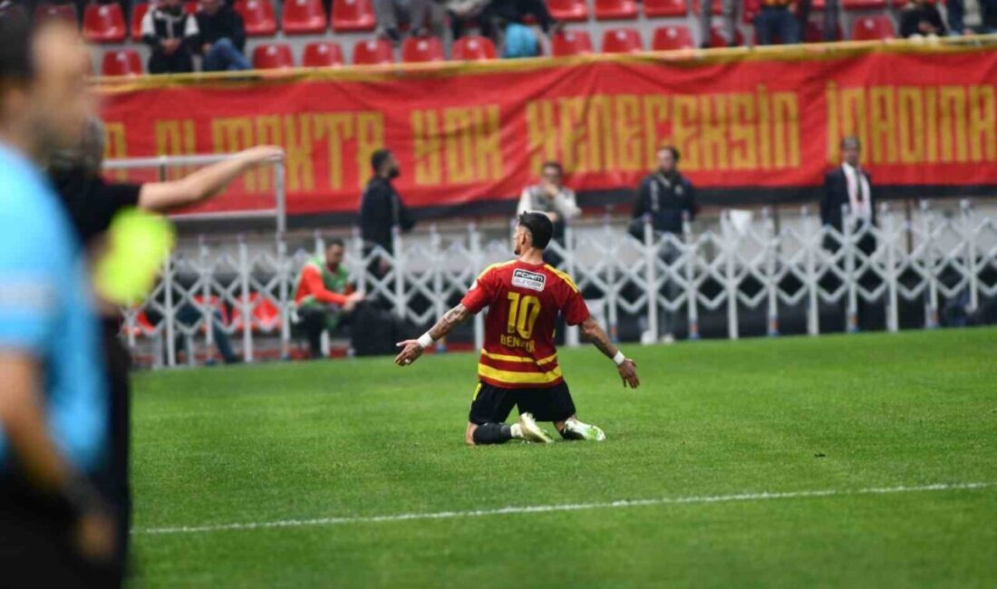 Kayserispor’un 10 numarası Benhur Keser, gol sayısını 3’e yükseltti. TFF