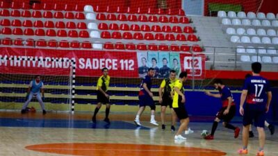 Bilecik’te bu yıl 4’üncüsü düzenlenen Kamu Spor Oyunları Futsal Turnuvası