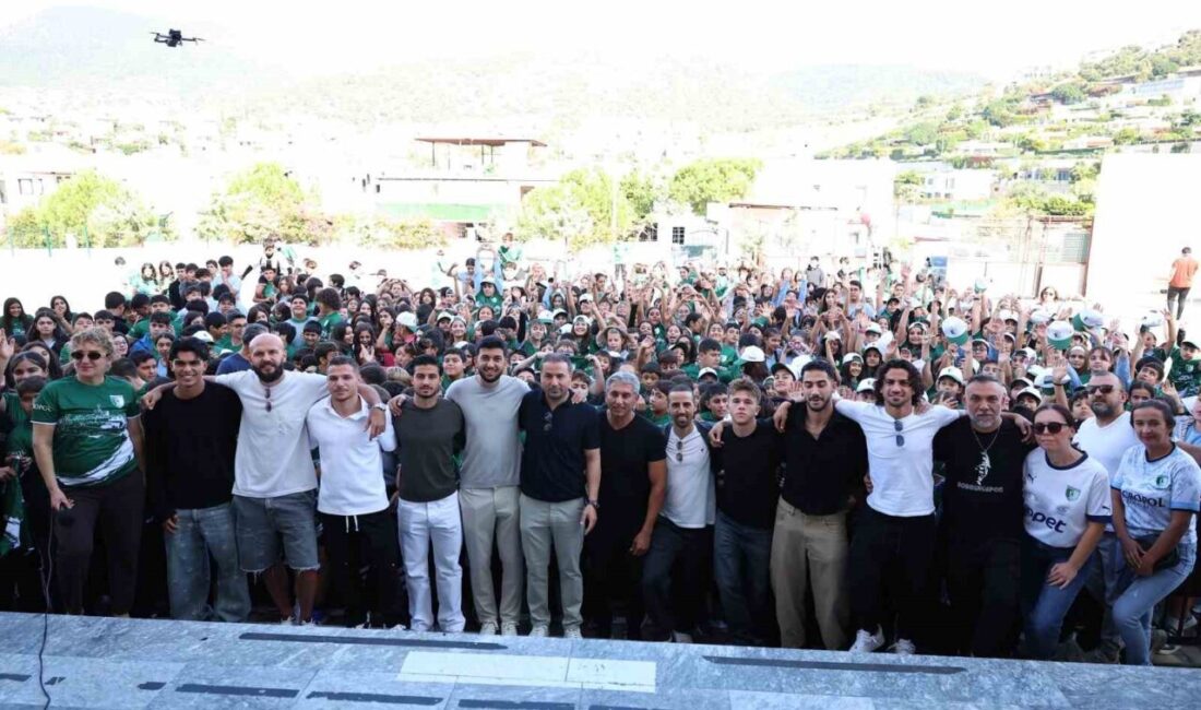 Bodrum FK, “Bodrum’un Gençleri, Bodrumspor ile El Ele” projesi kapsamında