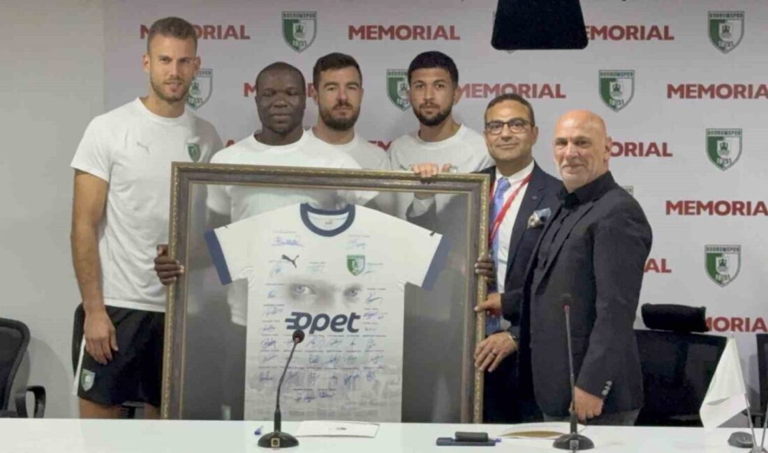 Bodrum Futbol Kulübü’nün sağlık sponsoru Memorial Bodrum Hastanesi oldu. Kulüp