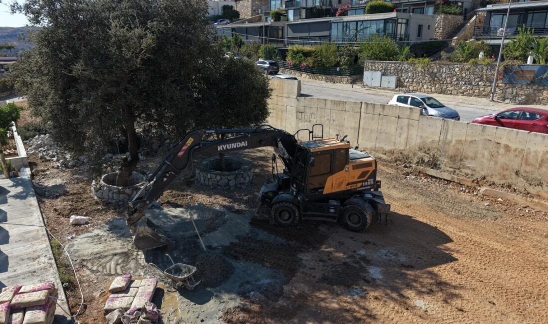 Bodrum Belediyesi, ilçe genelindeki parkları daha güvenli, modern ve işlevsel