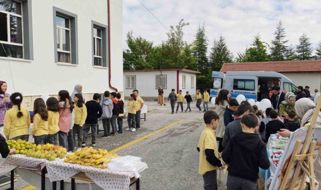 Konya’nın Bozkır ilçesinde öğrencilere yönelik anlamlı bir sağlık ve farkındalık
