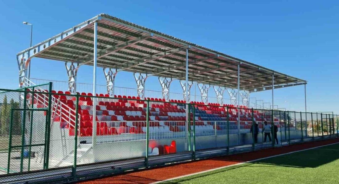 Kayseri’nin Bünyan ilçesinde spor altyapısını güçlendirmeye yönelik çalışmalar kapsamında, Bünyan