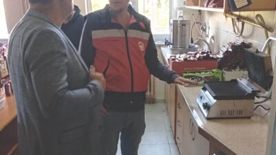 Kütahya’nın Çavdarhisar ilçesinde okul kantinleri denetlendi. Çavdarhisar İlçe Tarım ve