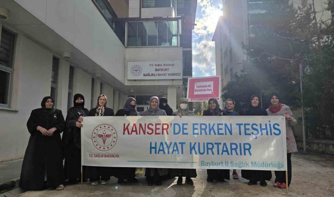 Bayburt’un Çayıryolu köyünden Kanser Erken Teşhis, Tarama ve Eğitim Merkezine