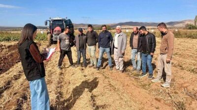 Afyonkarahisar Tarım ve Orman İl Müdürlüğü tarafından üreticilerle iletişimi güçlendirmek