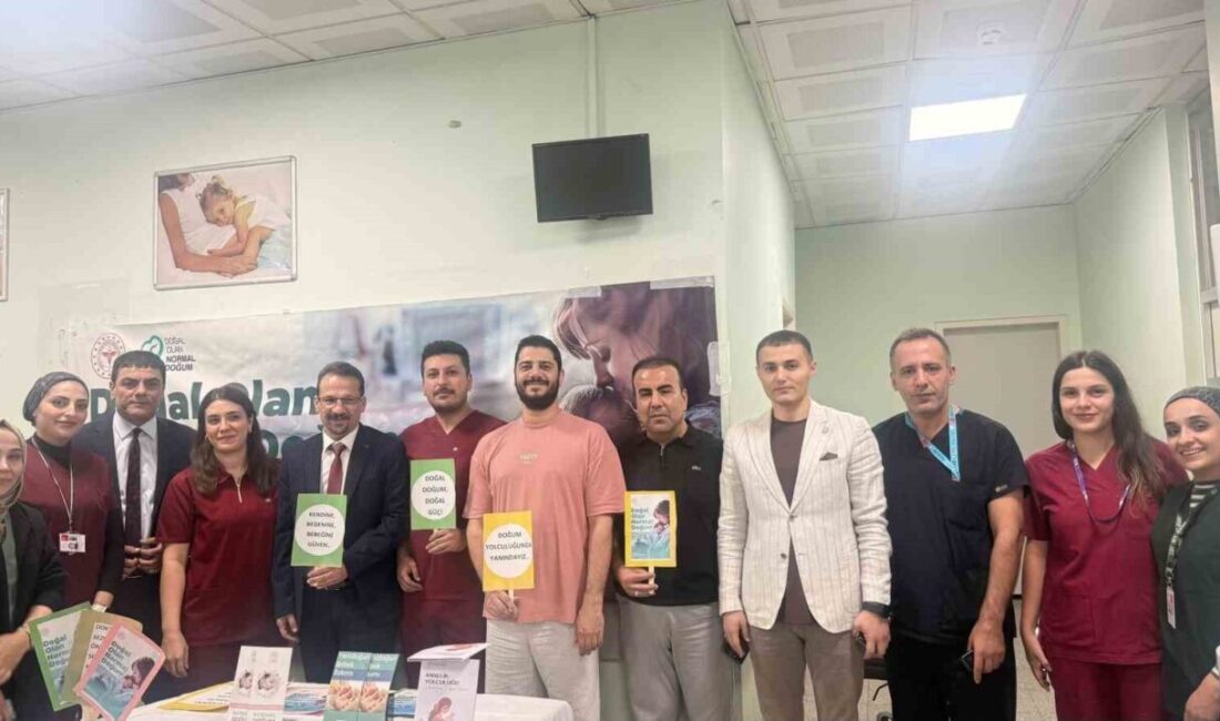 Şırnak’ın Cizre ilçesinde 1-7 Ekim Normal Doğum Haftası kapsamında düzenlenen