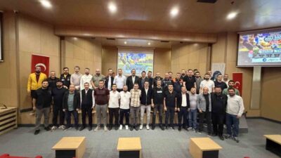 Çorum Belediyesi tarafından belediye personelleri arasında düzenlenen Birimler Arası Futbol