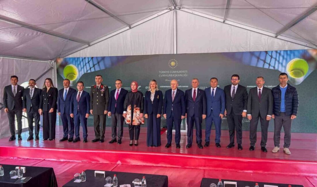 Cumhurbaşkanlığı himayelerinde, Gençlik ve Spor Bakanlığı destekleriyle Türkiye Tenis Federasyonu