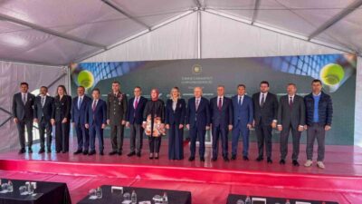 Cumhurbaşkanlığı himayelerinde, Gençlik ve Spor Bakanlığı destekleriyle Türkiye Tenis Federasyonu