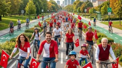 Türkiye Bisiklet Federasyonu, Cumhuriyetin 103. yılında tüm Türkiye’yi daha sağlıklı,