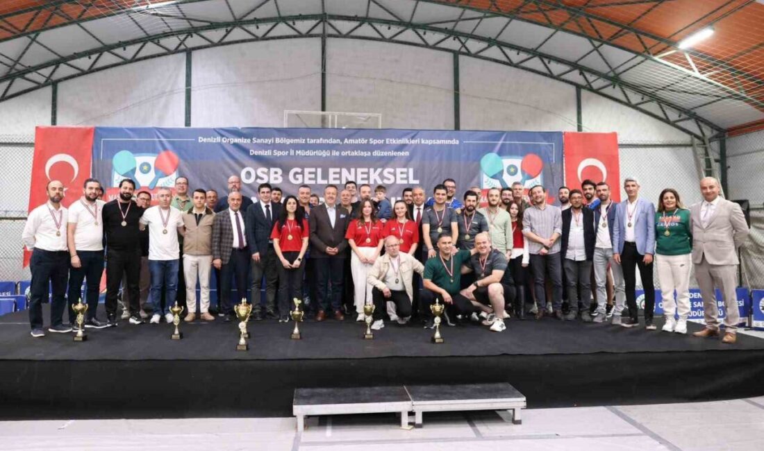 Denizli OSB 7. Masa Tenisi Turnuvası şampiyonu belli oldu Denizli Organize Sanayi Bölgesi Müdürlüğü tarafından bu yıl 7. kez